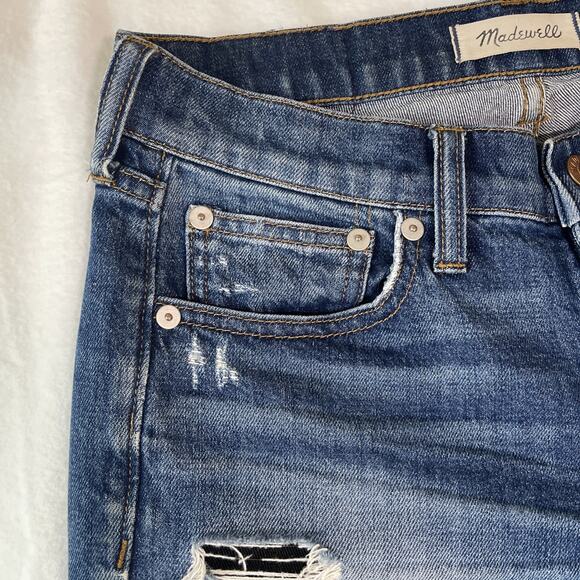 Madewell Slim Boyfriend Jean Size 24 Distressed - Picture 3 of 7